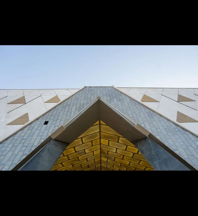Grand Egyptian Museum entrance hall